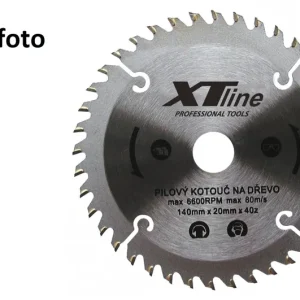 Přímo z továrny - Pilový kotouč na dřevo Xtline 160x20 60 zubů